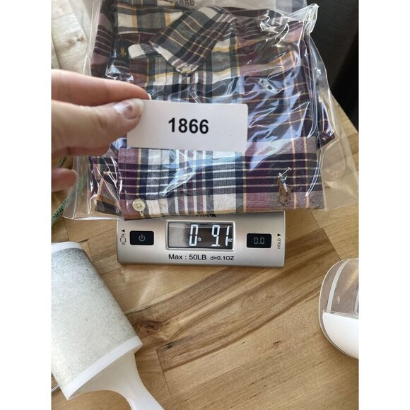 Ralph Lauren Mens Plaid Button Down Shirt XL Classic Fit Preppy Academia Logo - Picture 8 of 8